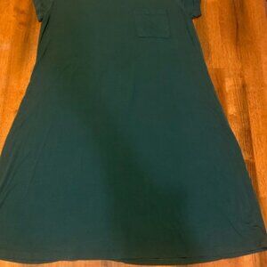 Dress Forest Green Mini T-shirt Short sleeve